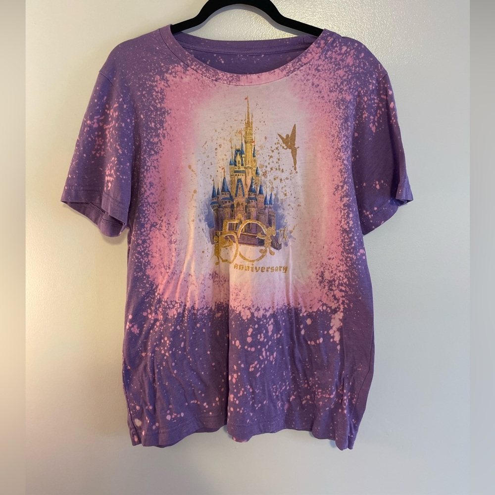 Disney 50th Anniversary Women’s Size L Pink Purple Combo